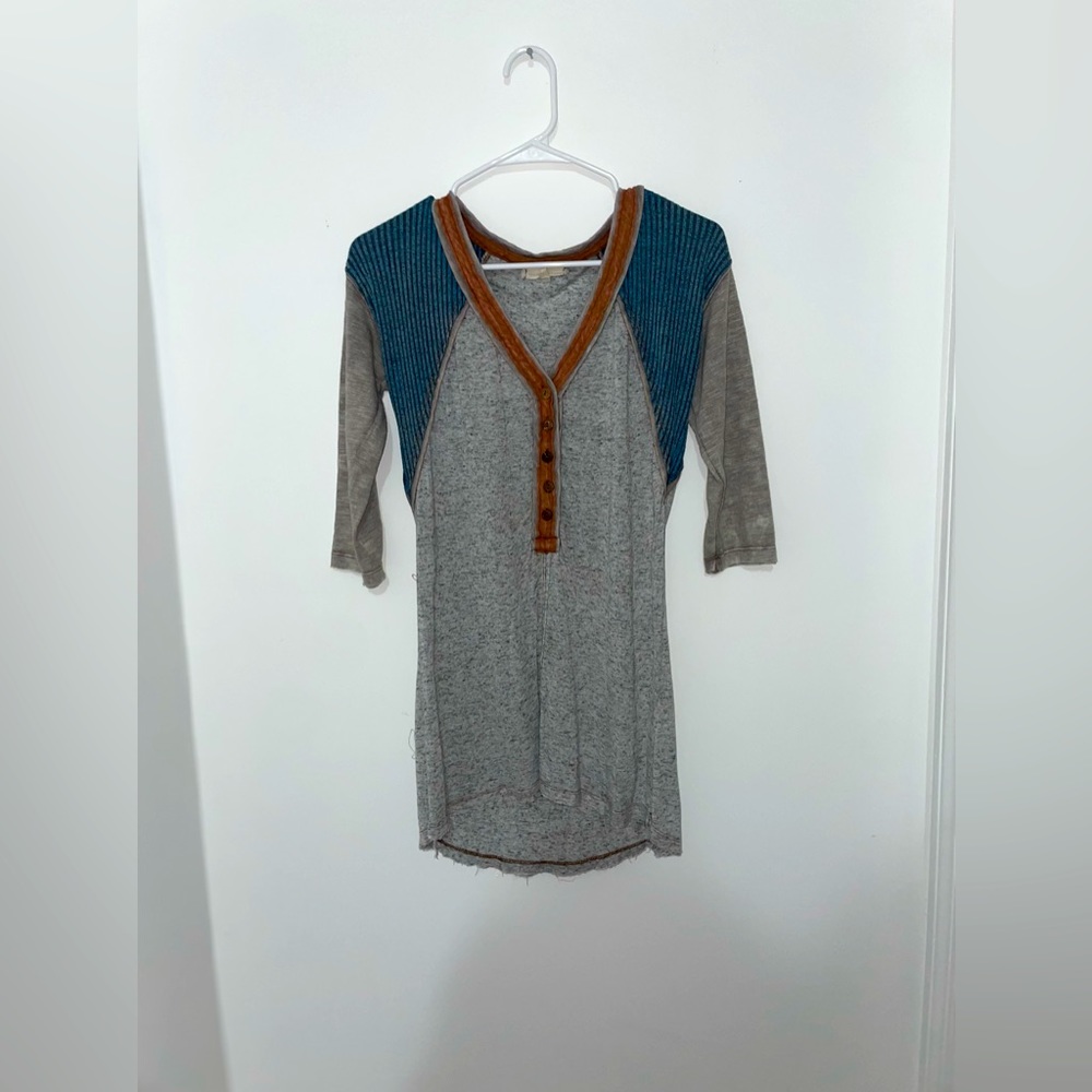 Size XS Baseball Tee Top
